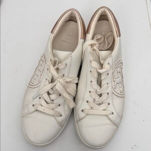 Tory Burch whith rose gold leather 7